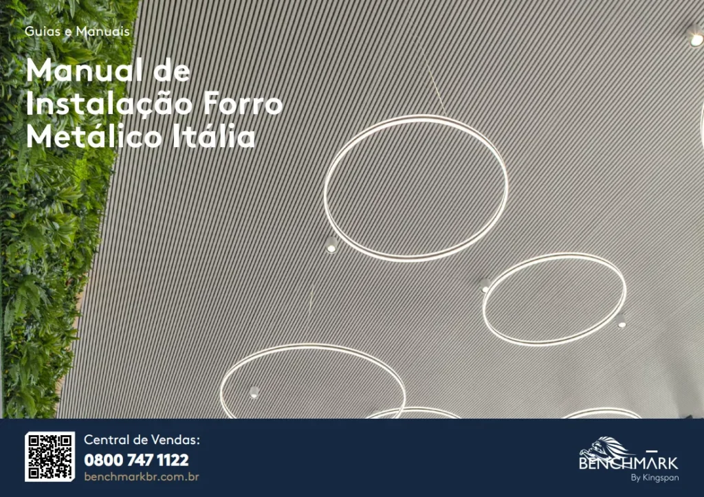 Manual de Instalação Forro Metálico Itália